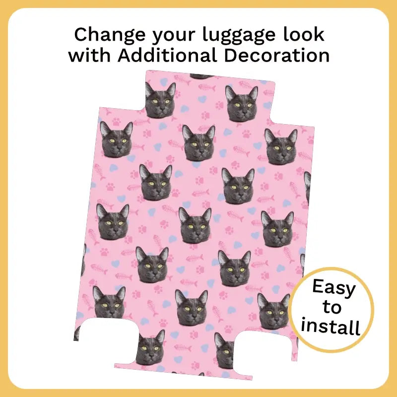 Your Favorite Cat Photo Luggage