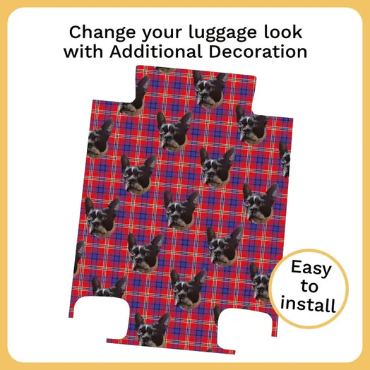 Clan Ainslie Tartan Pet Photo Luggage