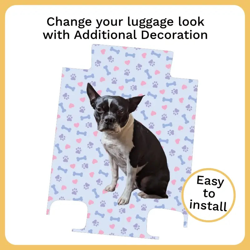 Your Favorite Dog Photo Luggage