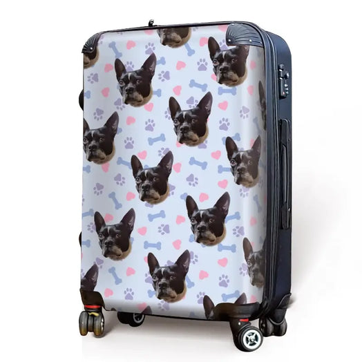 Your Favorite Dog Photo Luggage