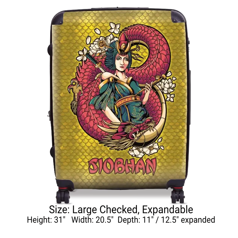 Dragon Ninja Name Luggage