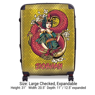 Dragon Ninja Name Luggage