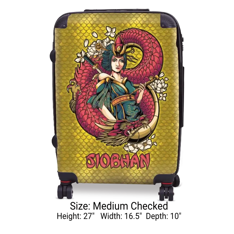 Dragon Ninja Name Luggage