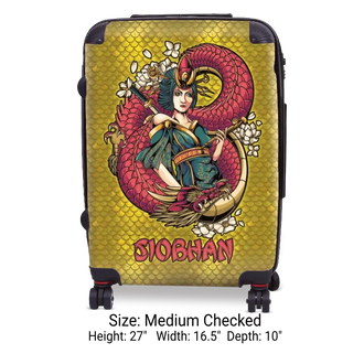 Dragon Ninja Name Luggage