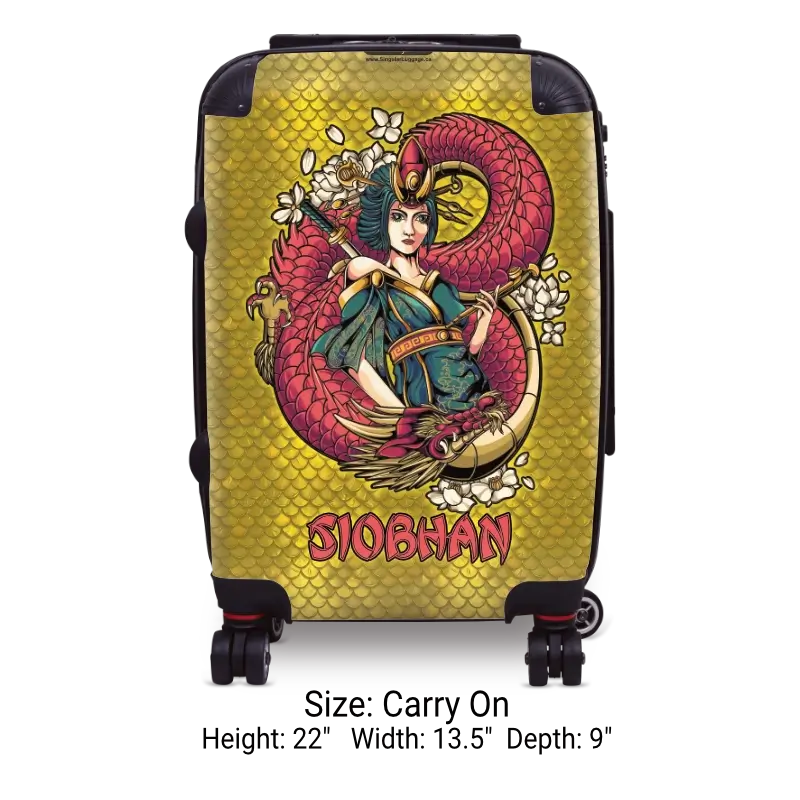 Dragon Ninja Name Luggage