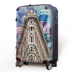 Flatiron Building Art Luggage