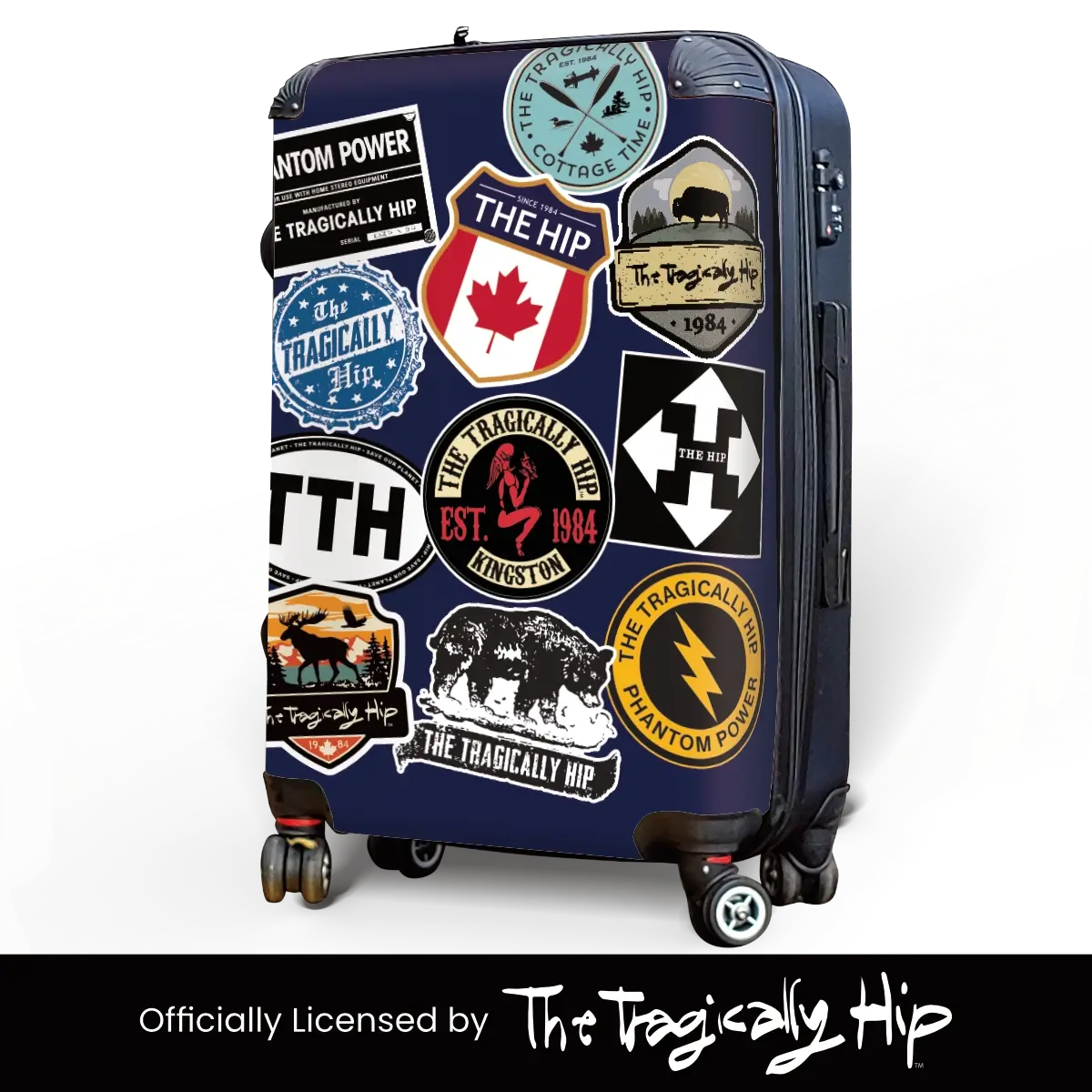 The Hip Travel Stickers