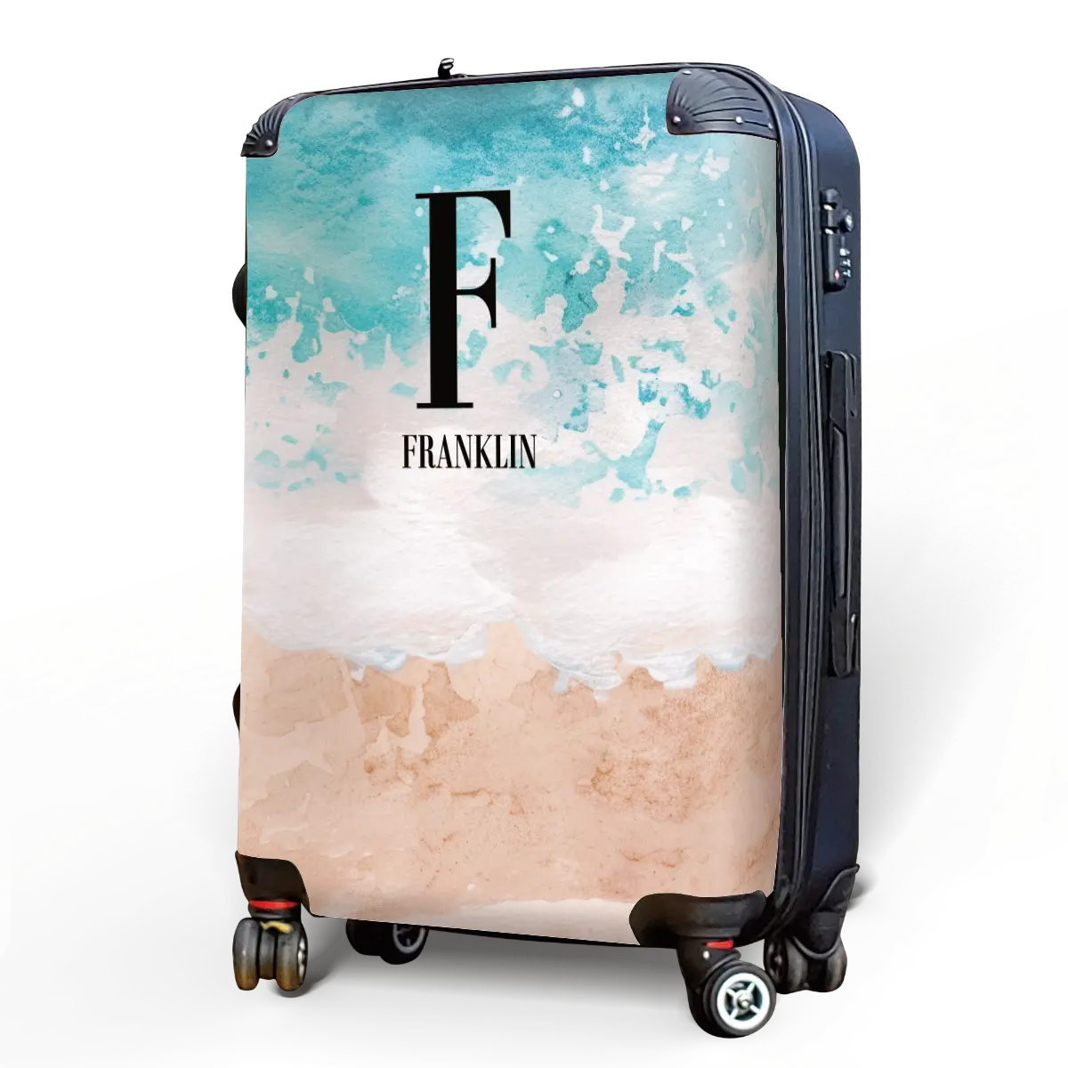 Beach and Sea Monogram Luggage