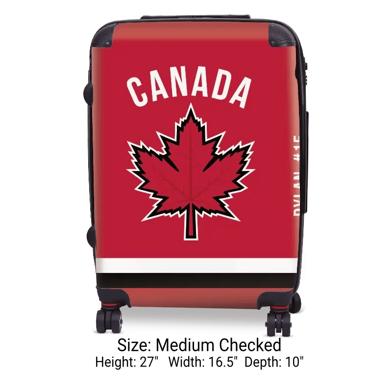 Canada Maple Leaf - Singular Luggage