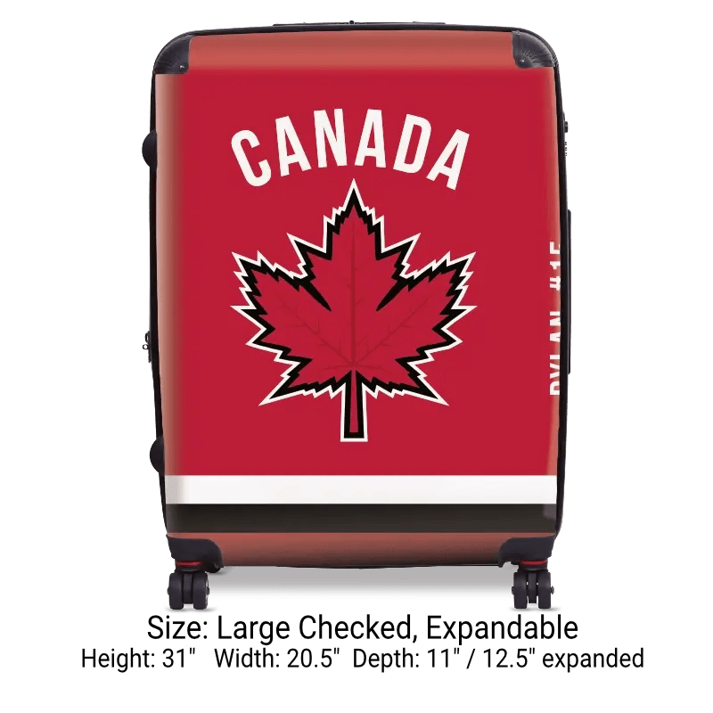 Canada Maple Leaf - Singular Luggage