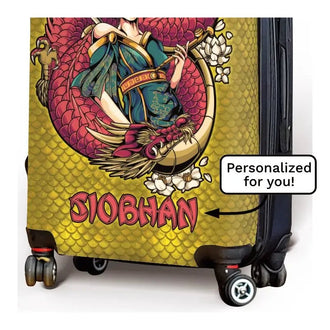 Dragon Ninja Name Luggage - Singular Luggage
