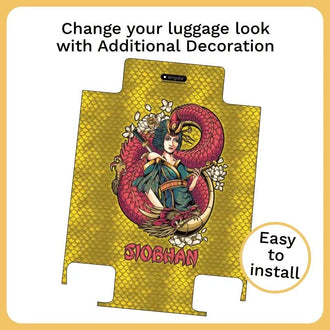 Dragon Ninja Name Luggage - Singular Luggage