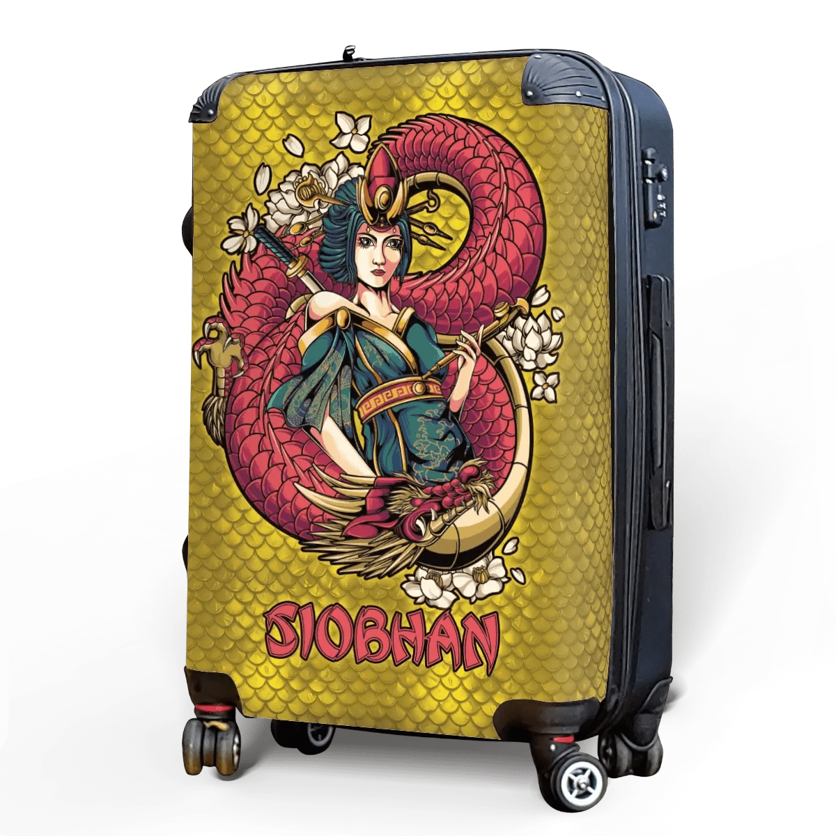 Dragon Ninja Name Luggage - Singular Luggage