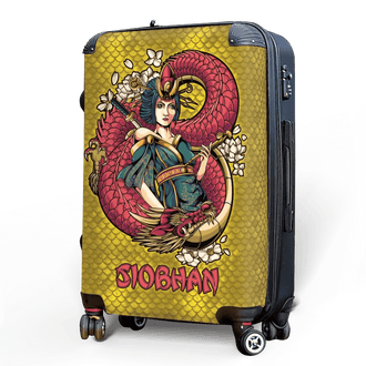 Dragon Ninja Name Luggage - Singular Luggage