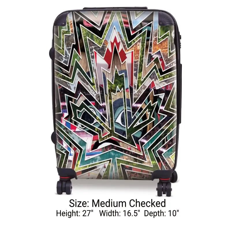 Maple Leaf Canadiana - Singular Luggage