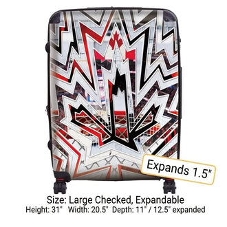 Maple Leaf Hockey - Singular Luggage