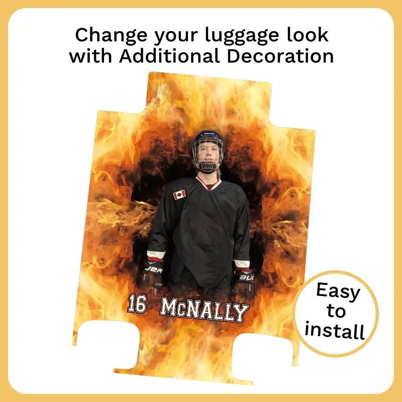 On Fire Luggage - Singular Luggage