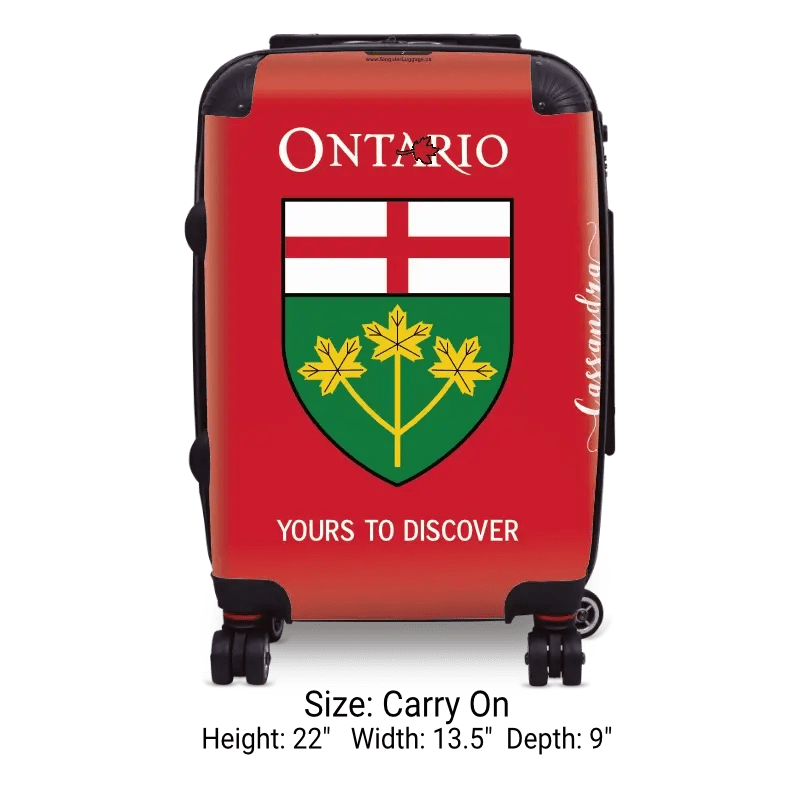 Ontario Crest - Singular Luggage