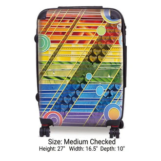Pride Art Luggage by HyperEchoArt - Singular Luggage