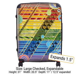 Pride Art Luggage by HyperEchoArt - Singular Luggage