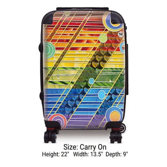 Pride Art Luggage by HyperEchoArt - Singular Luggage