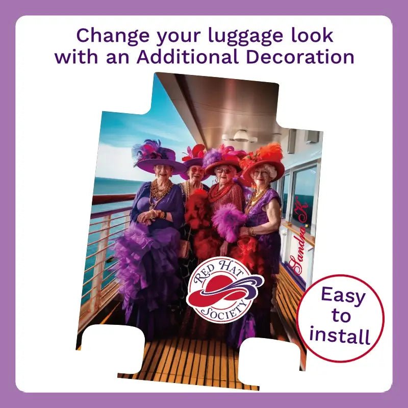 Red Hat Photo Luggage - Singular Luggage
