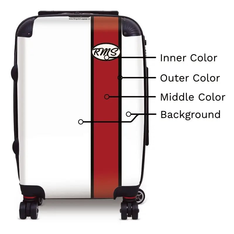 Richard Monogram Luggage - Singular Luggage