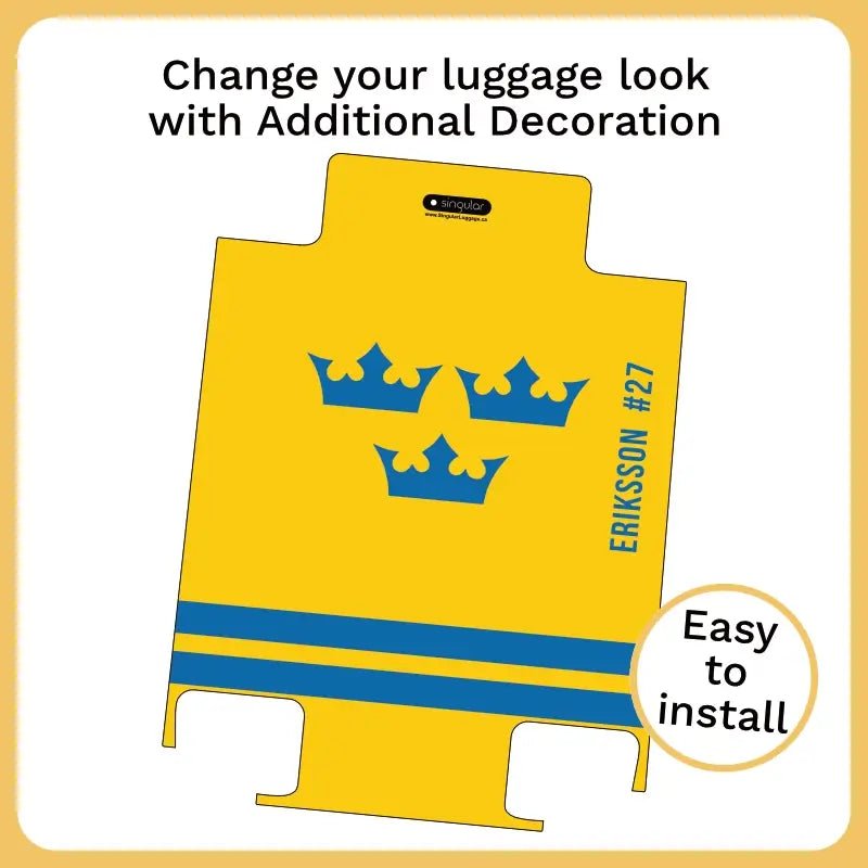 Sweden Tre Kronor - Singular Luggage