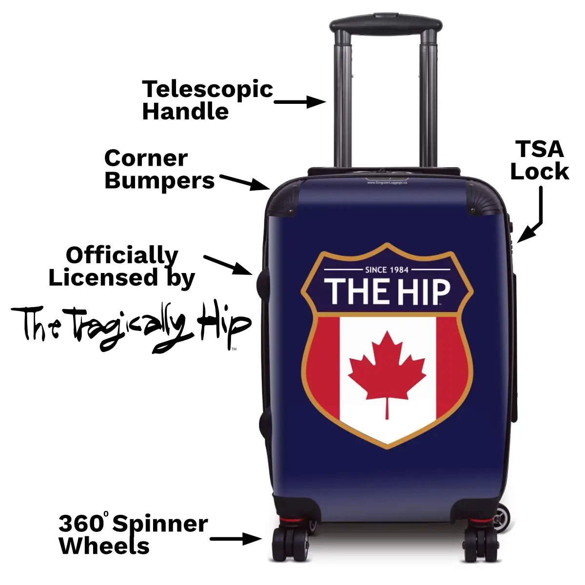 The Hip Crest - Singular Luggage