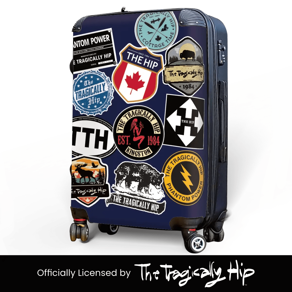 The Hip Travel Stickers - Singular Luggage