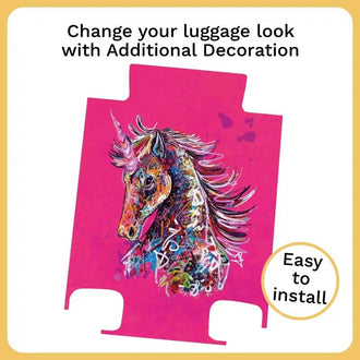 Unicorn on Pink - Singular Luggage