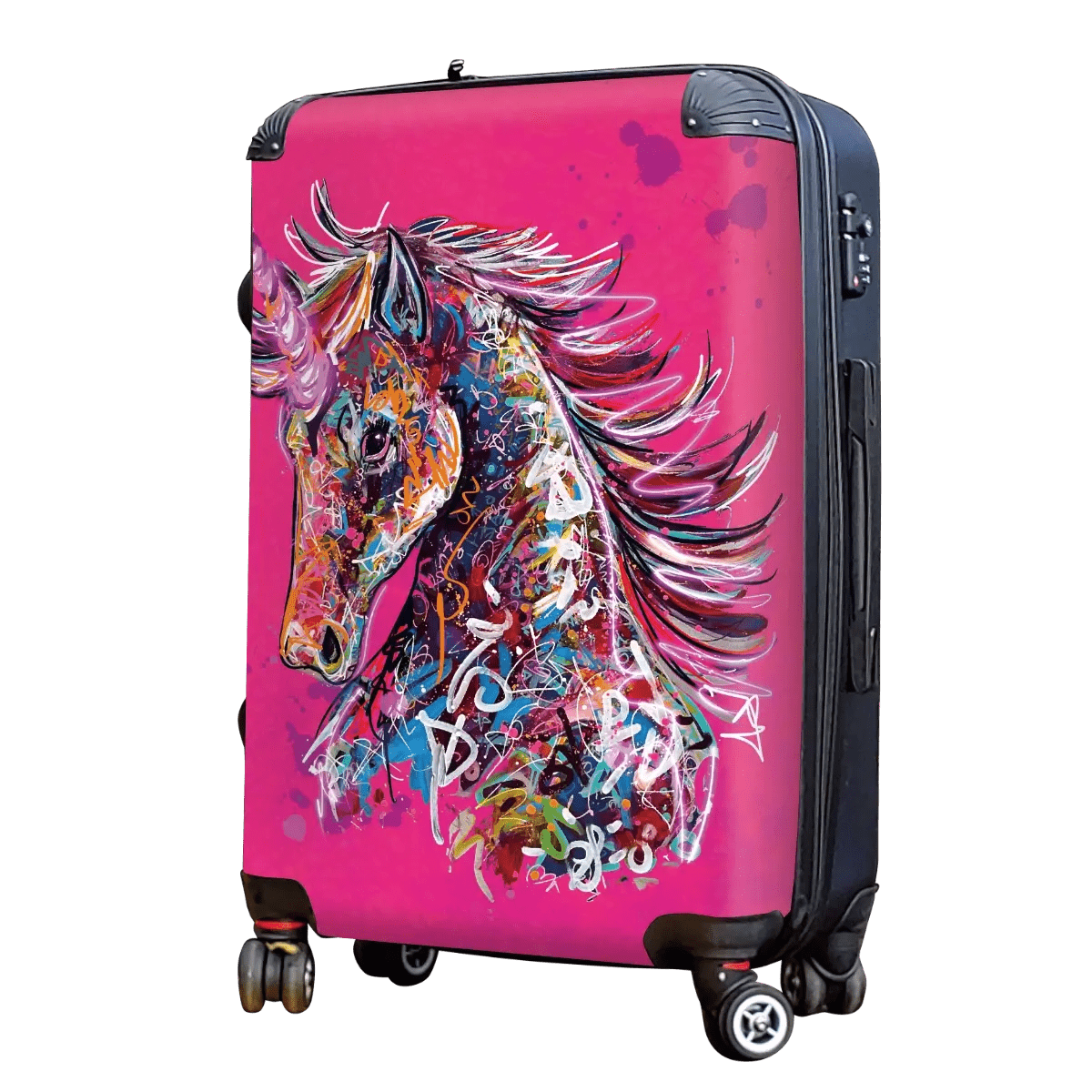 Unicorn on Pink - Singular Luggage