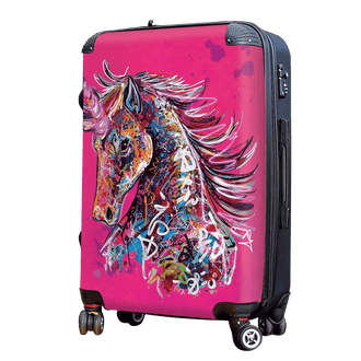 Unicorn on Pink - Singular Luggage