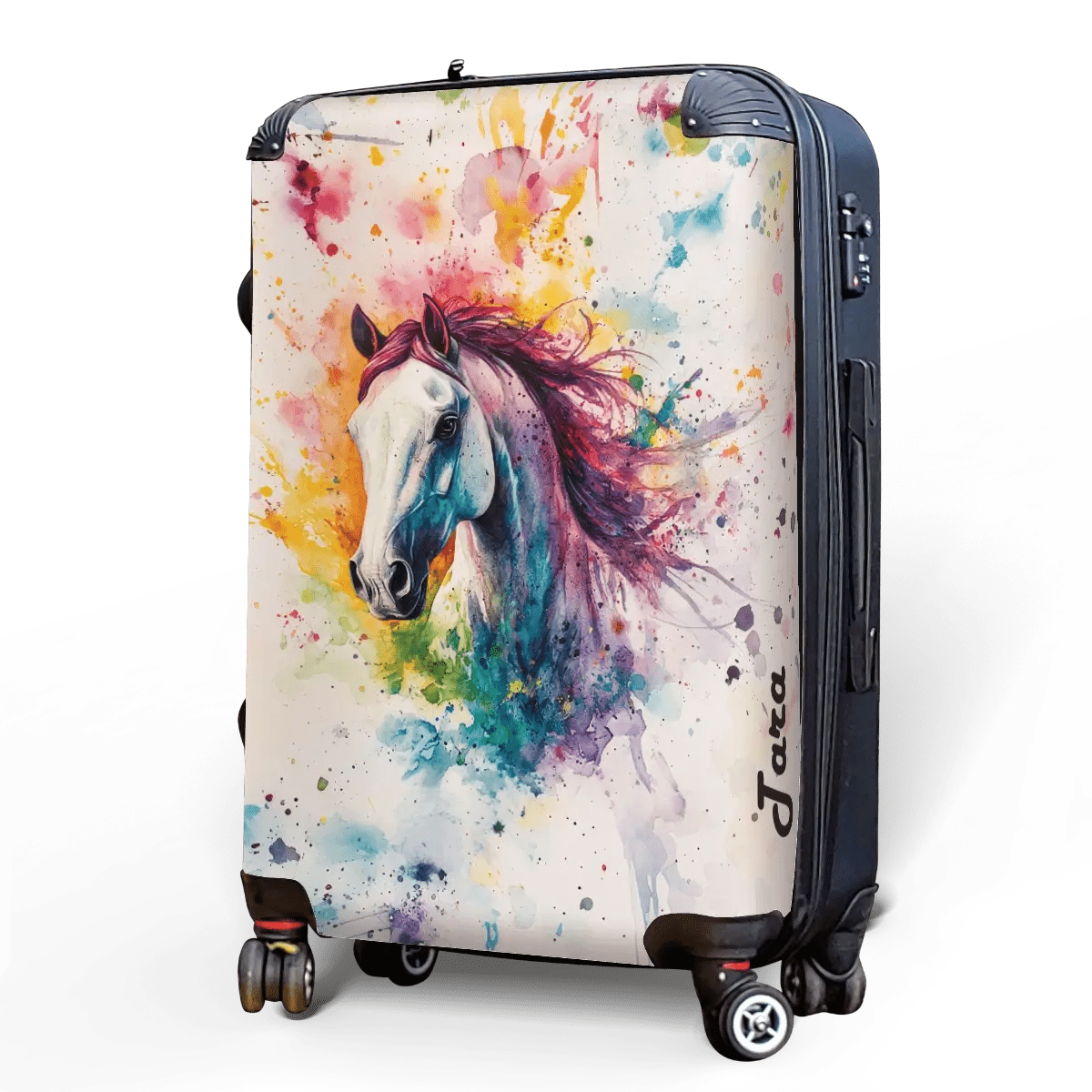 Watercolor Horse - Singular Luggage