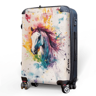 Watercolor Horse - Singular Luggage