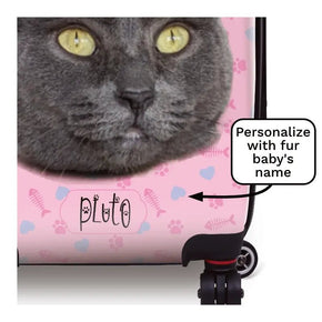 Your Favorite Cat Photo Luggage - Singular Luggage