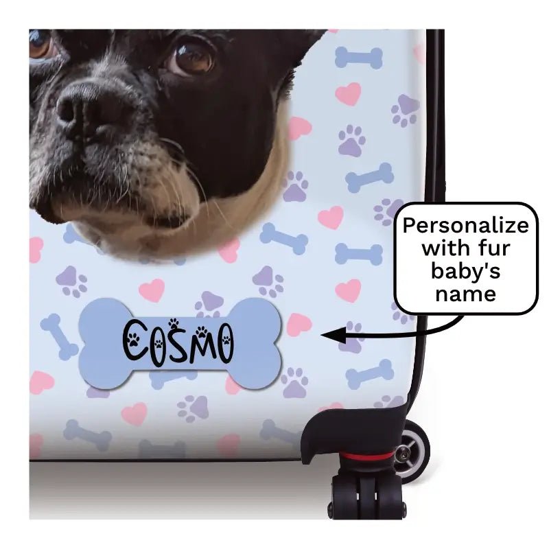 Your Favorite Dog Photo Luggage - Singular Luggage