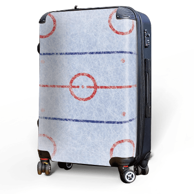 Hockey Rink Luggage