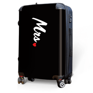 Mrs. - Singular Luggage Custom Luggage and Backpacks.  Design your own artwork decoration.