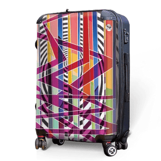 Hypnotic Art Luggage by HyperEchoArt
