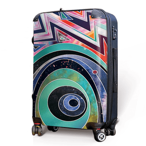 Topsy Turvy Art Luggage by HyperEchoArt