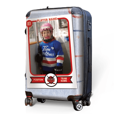 Hockey Card Luggage - Singular Luggage
