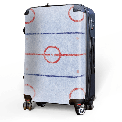 Hockey Rink Luggage - Singular Luggage