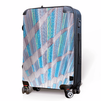 Iridescent Palm - Singular Luggage