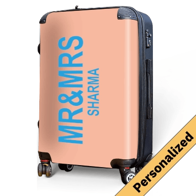 Mr & Mrs Name Luggage - Singular Luggage