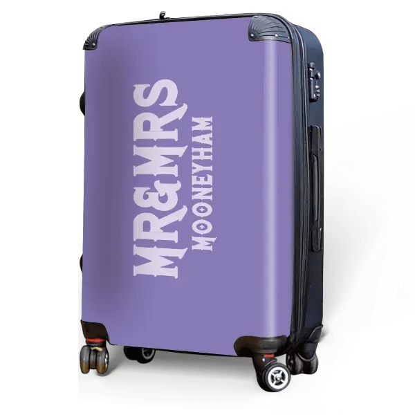 Mr & Mrs Name Luggage - Singular Luggage