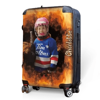 On Fire Luggage - Singular Luggage