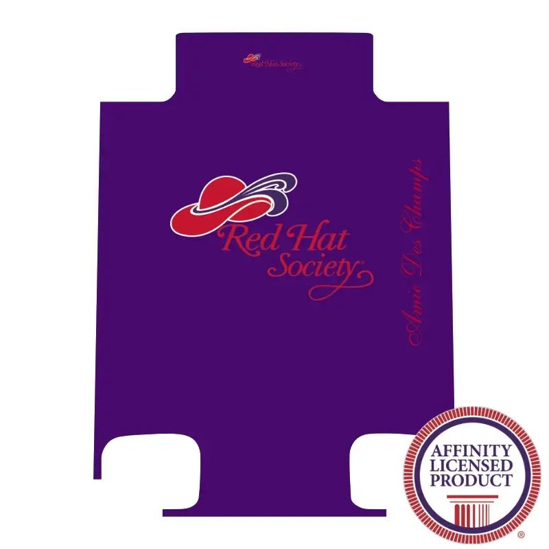 Red Hat Logo in Deep Purple - Singular Luggage