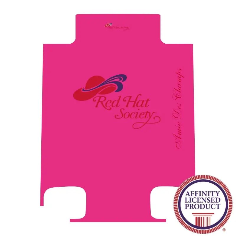 Red Hat Logo in Pink - Singular Luggage