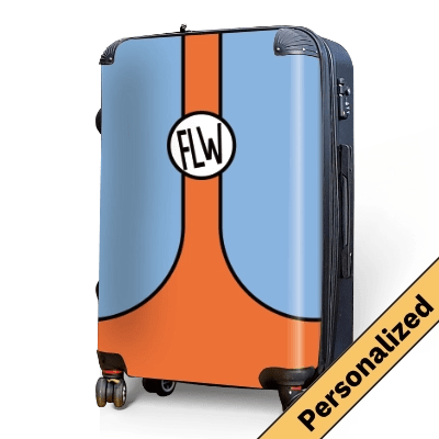Speed Racer Monogram Luggage - Singular Luggage